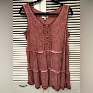 Knox Rose Sleeveless Tunic/Mini Dress Size Small